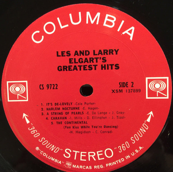 Les & Larry Elgart : Les & Larry Elgart's Greatest Hits (LP, Comp)