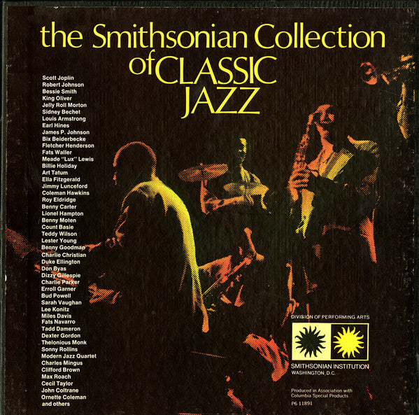 Various : The Smithsonian Collection Of Classic Jazz (6xLP, Comp, Ter + Box)
