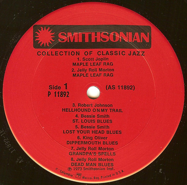 Various : The Smithsonian Collection Of Classic Jazz (6xLP, Comp, Ter + Box)