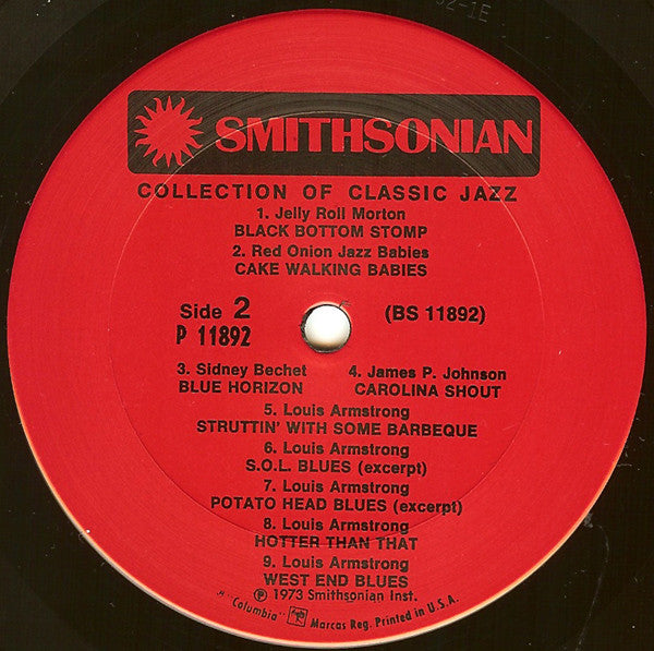 Various : The Smithsonian Collection Of Classic Jazz (6xLP, Comp, Ter + Box)