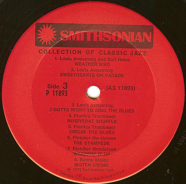 Various : The Smithsonian Collection Of Classic Jazz (6xLP, Comp, Ter + Box)