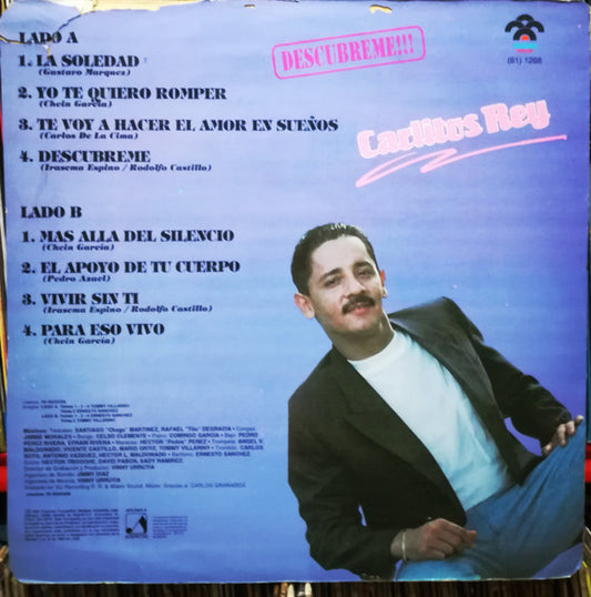 Carlitos Rey : Descubreme (LP, Album)