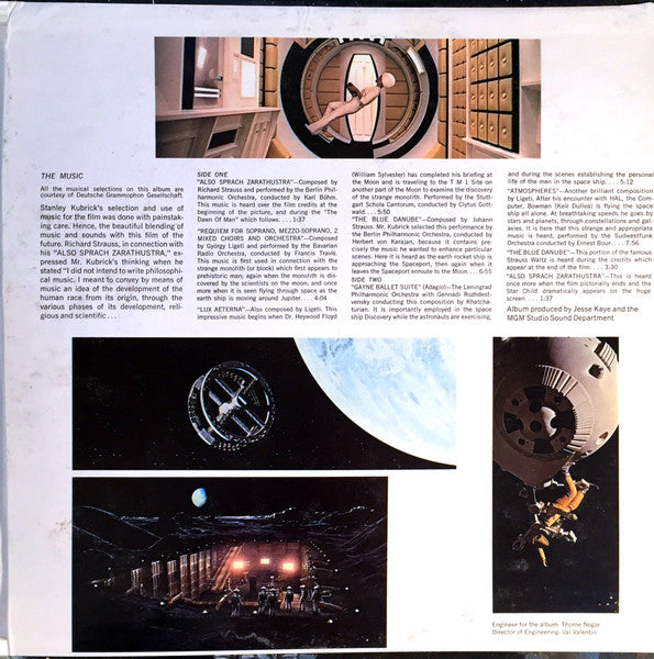Various : 2001: A Space Odyssey (Music From The Motion Picture Sound Track) (LP, Comp, RE, Gat)
