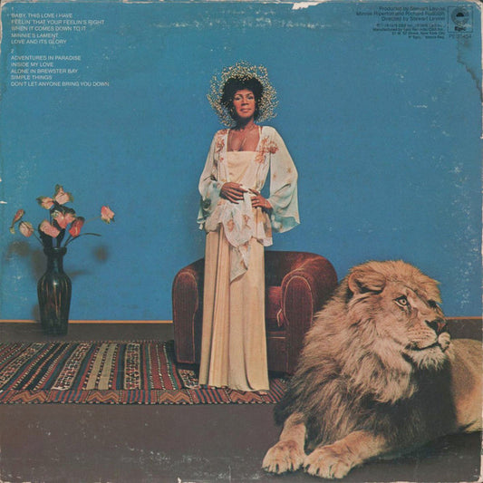 Minnie Riperton : Adventures In Paradise (LP, Album, Pit)