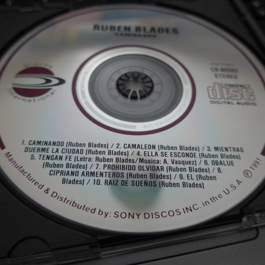 Ruben Blades Con Son del Solar - Caminando vinyl record, CD (Near Mint (NM or M-)) | Lulo Records