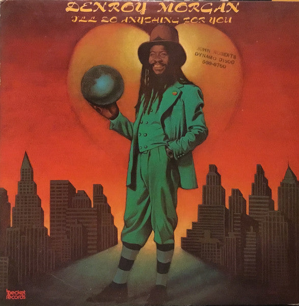Denroy Morgan : I'll Do Anything For You (LP, Album, Promo)