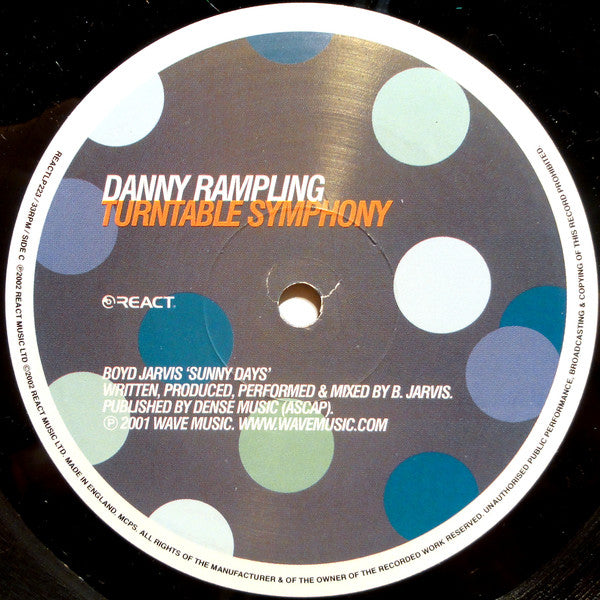 Danny Rampling : Turntable Symphony (3xLP, Comp)