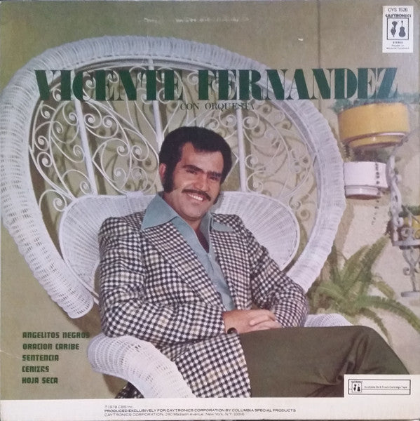 Vicente Fernandez : A Pesar De Todo (LP, Album)