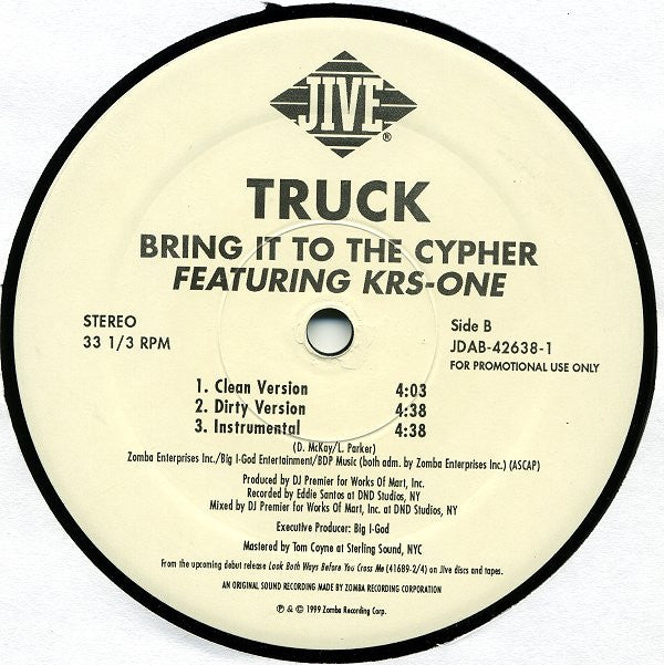 Truck Turner : Breaker One (12", Promo)