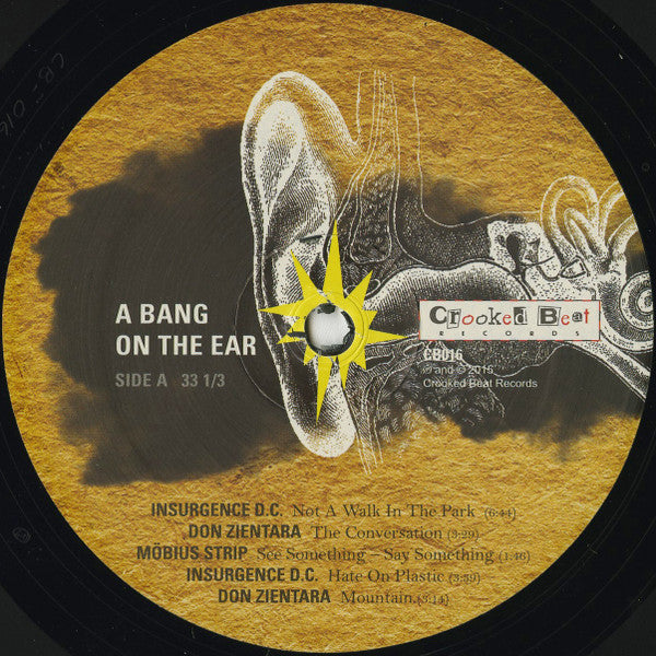 Insurgence (3), Möbius Strip, Don Zientara : Crooked Beat Records Presents A Bang On The Ear (LP)