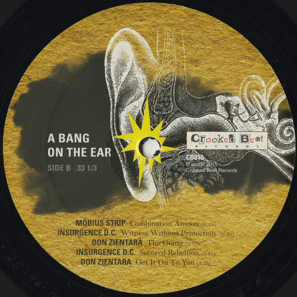 Insurgence (3), Möbius Strip, Don Zientara : Crooked Beat Records Presents A Bang On The Ear (LP)