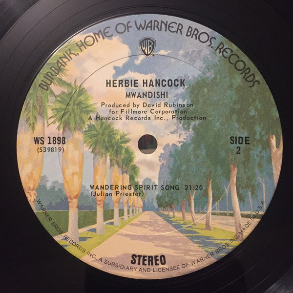 Herbie Hancock : Mwandishi (LP, Album, RE)