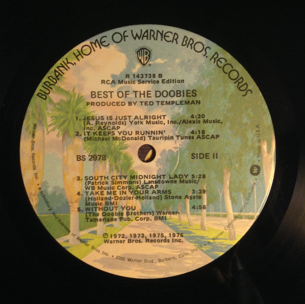 The Doobie Brothers : Best Of The Doobies (LP, Comp, Club)