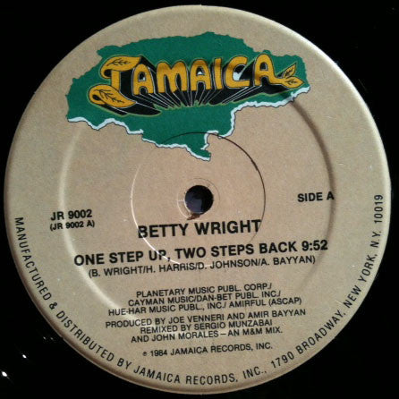 Betty Wright - One Step Up, Two Steps Back vinyl record, 12" (Mint (M)) | Lulo Records