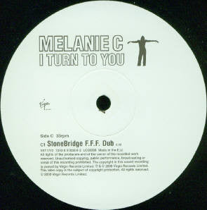 Melanie C : I Turn To You (2x12")