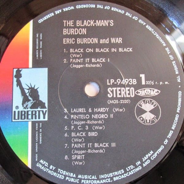 Eric Burdon & War : The Black-Man's Burdon (2xLP, Album, Gat)