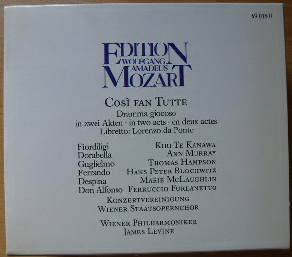 Wolfgang Amadeus Mozart : Cosi Fan Tutte (3xCD, Club, RE + Box)
