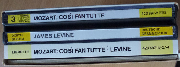 Wolfgang Amadeus Mozart : Cosi Fan Tutte (3xCD, Club, RE + Box)