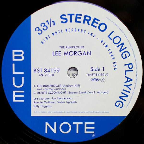 Lee Morgan : The Rumproller (LP, Album, RE)
