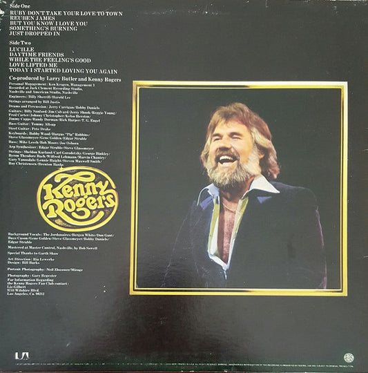 Kenny Rogers - Ten Years Of Gold vinyl record, LP (Near Mint (NM or M-)) | Lulo Records