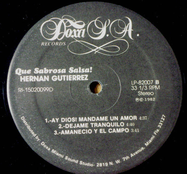 Hernan Gutierrez Y Su Orquesta - 萨尔萨舞曲