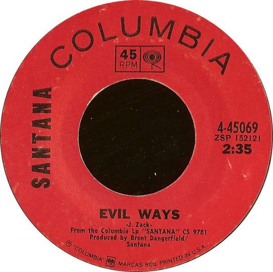 Santana - Evil Ways / Waiting
