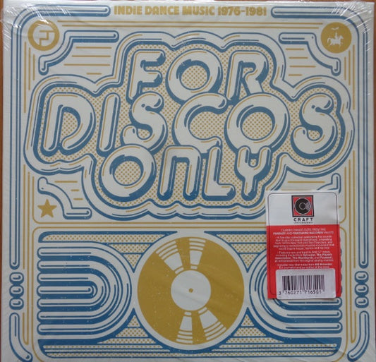Various - For Discos Only (Indie Dance Music From Fantasy & Vanguard Records 1976–1981)