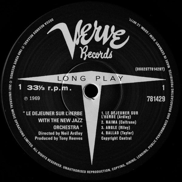 The New Jazz Orchestra - Le Déjeuner Sur L'Herbe