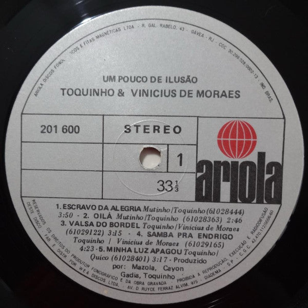 托基尼奥和维尼修斯 - Um Pouco De Ilusão