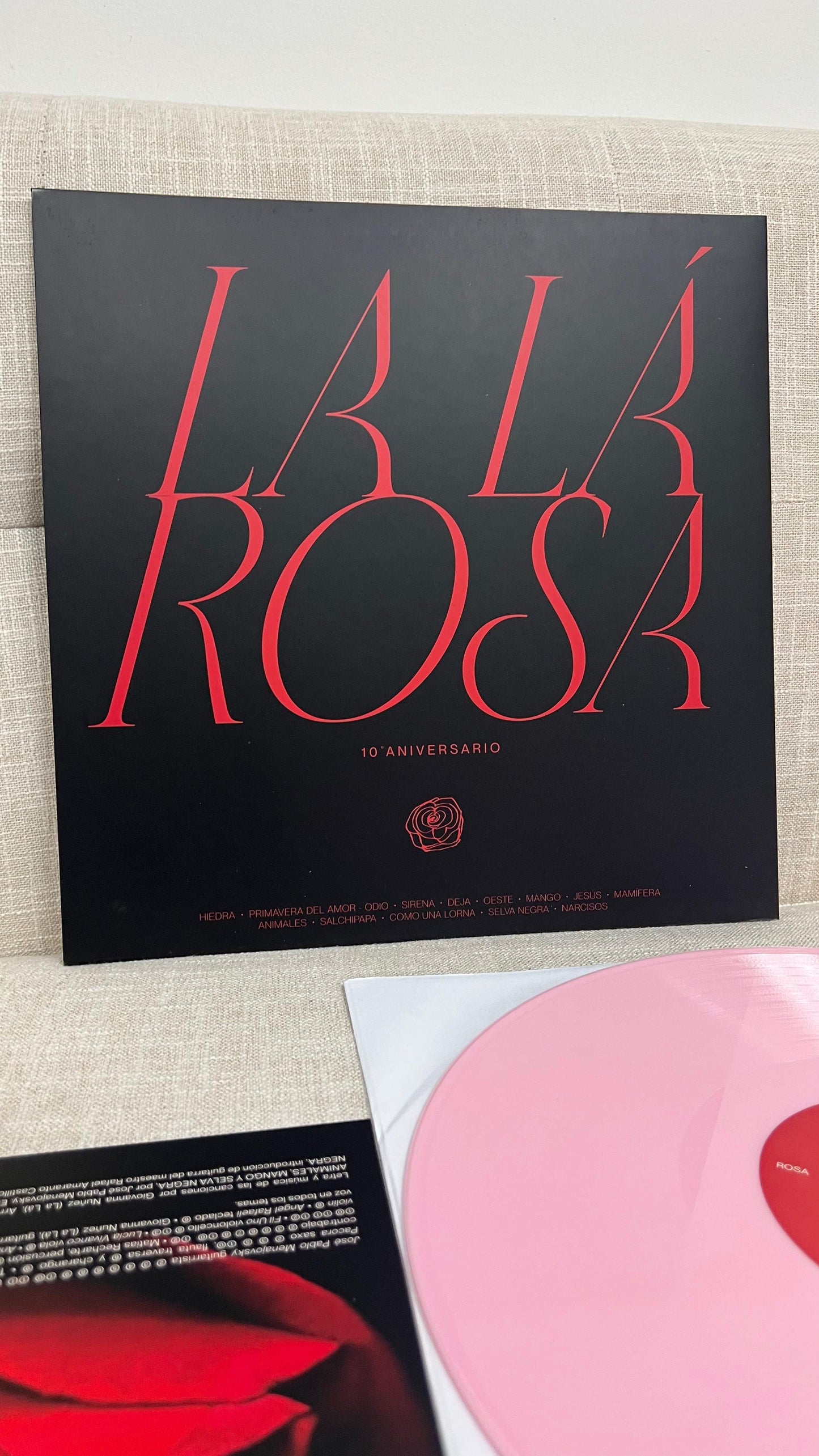 La Lá - Rosa (10°周年纪念日)