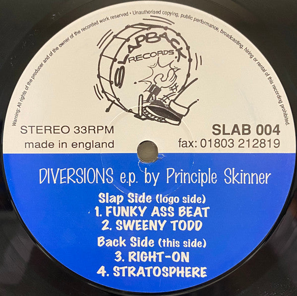 Principle Skinner : Diversions EP (12", EP)