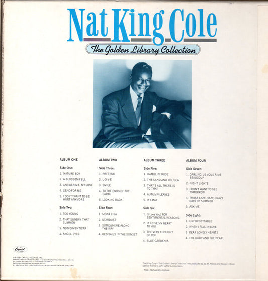 Nat King Cole - The Golden Library Collection vinyl record, 4xLP (Near Mint (NM or M-)) | Lulo Records