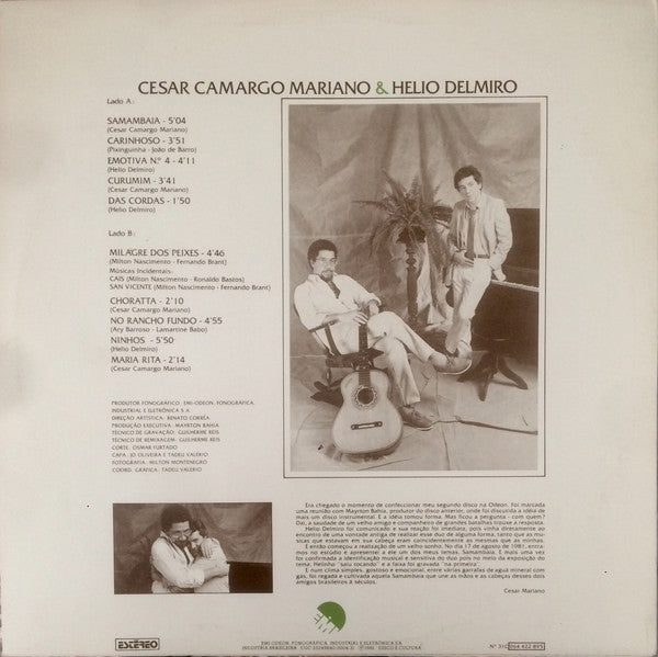 César Camargo Mariano & Hélio Delmiro : Samambaia (LP, Album)
