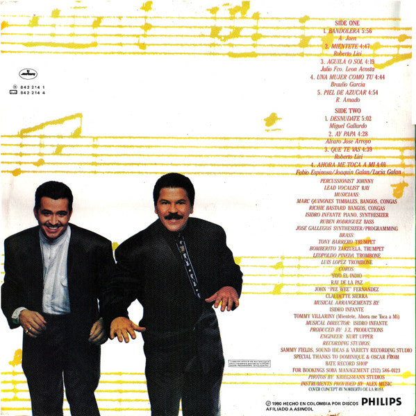 Johnny* & Ray*, Salsa Con Clase : Night Gold (LP, Album)