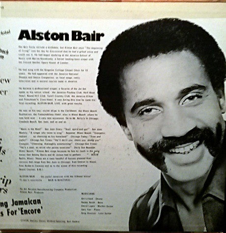 Alston Bair : Alston Bair's Big Bamboo (Recorded Live In The Tropics) (2xLP, Album, Gat)