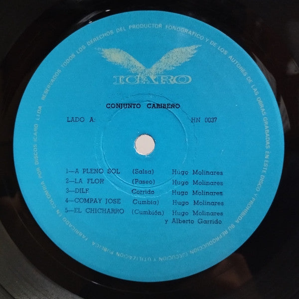 Conjunto Caribeño Canta: Jaime Manjarrez* : Conjunto Caribeño (LP, Album)