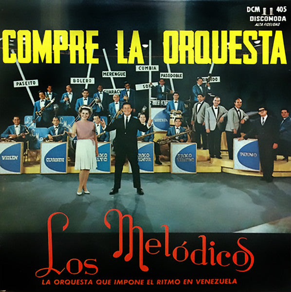 Los Melódicos : Compre La Orquesta (LP, Album, Mono)