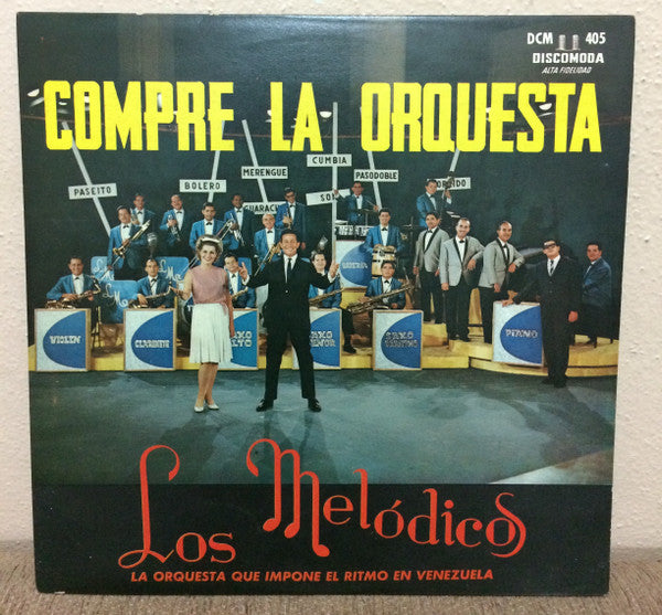 Los Melódicos : Compre La Orquesta (LP, Album, Mono)