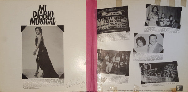 Celia Cruz Acompañada De La Sonora Matancera : Mi Diario Musical (LP, Comp, RP, Gat)