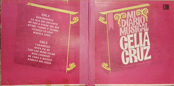 Celia Cruz Acompañada De La Sonora Matancera : Mi Diario Musical (LP, Comp, RP, Gat)