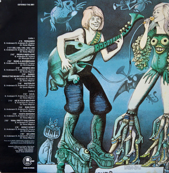 ABBA : Grandes Exitos (LP, Comp, Gat)