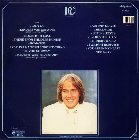 Richard Clayderman - Romance vinyl record, LP (Mint (M)) | Lulo Records