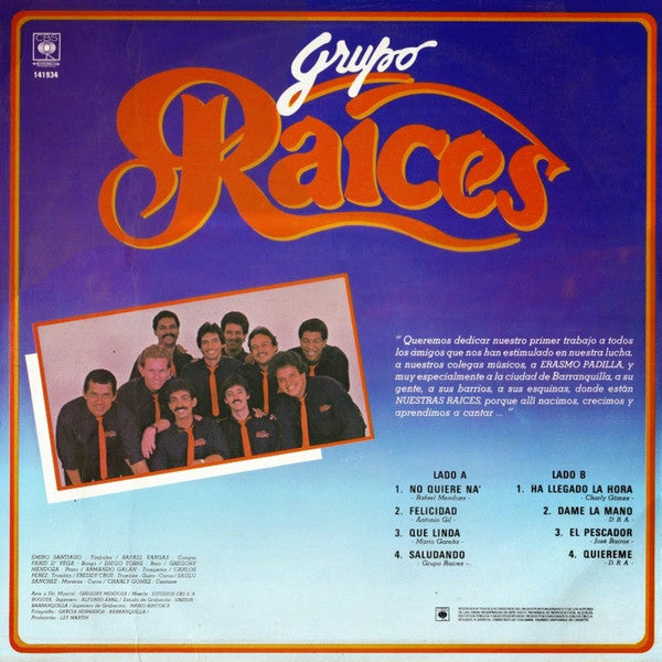 Grupo Raices : Abriendo Camino! (LP, Album)