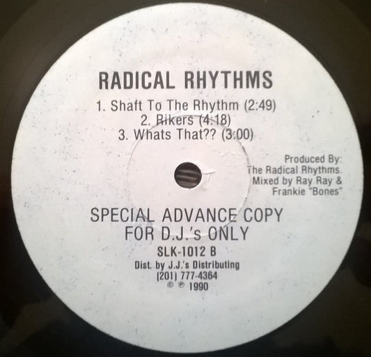 Radical Rhythms - EP vinyl record, 12" (Very Good Plus (VG+)) | Lulo Records