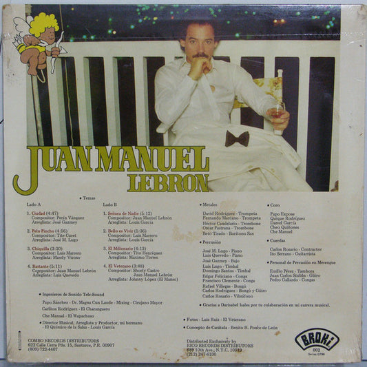 Juan Manuel Lebron : Juan Manuel Lebron (LP, Album)