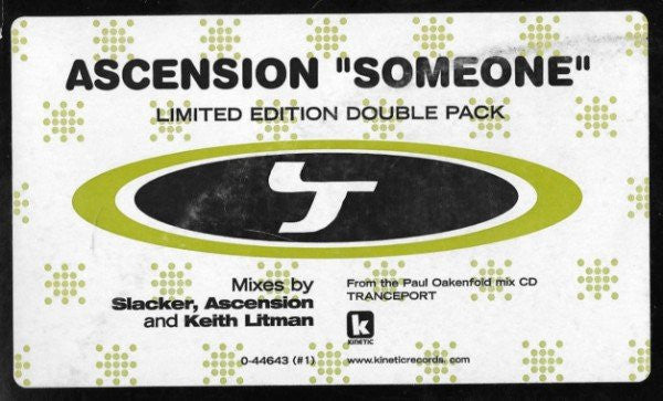 Ascension : Someone (2x12", Ltd)
