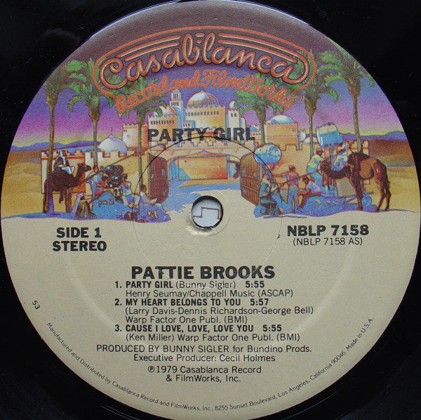 Pattie Brooks : Party Girl (LP, Album)