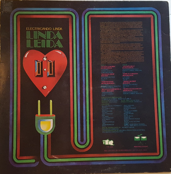 Linda Leida : Electricando Linda (LP, Album)