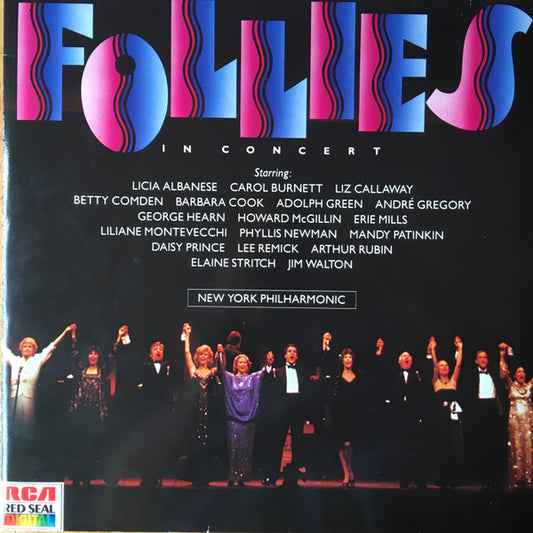Various : Sondheim · Follies - Concert Cast / New York Philharmonic  (2xLP, Gat)