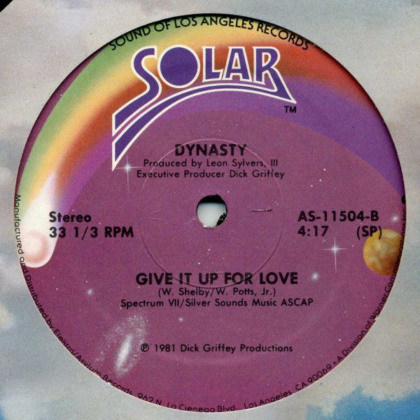 Dynasty : Here I Am (12", SP)